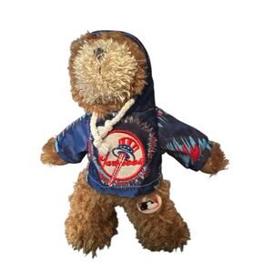 New York Mets Plush Bear with Hoodie Mlb Licensed
